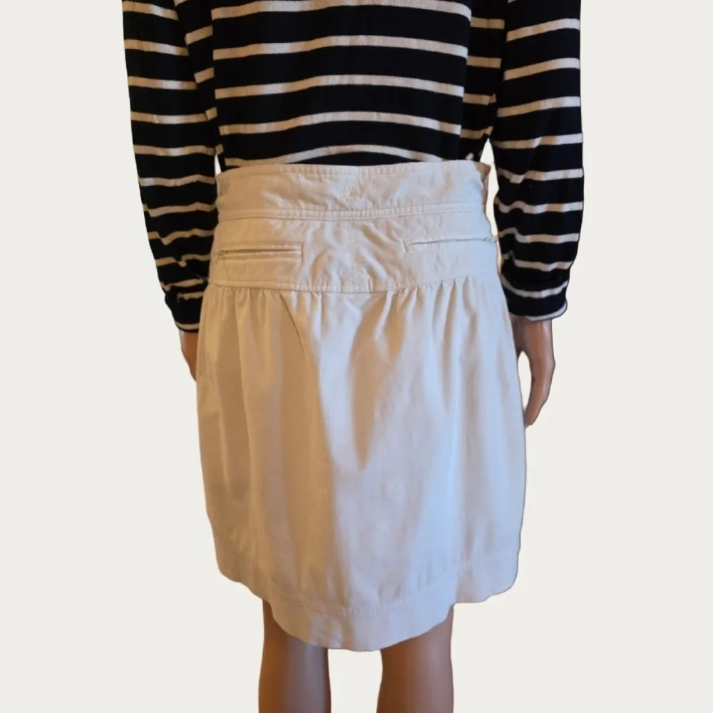 Athleta Cream Cordoroy Cordoba Mini Skirt, 8T